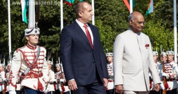 Снимка president bgПрезидентът Румен Радев и индийският му колега Рам Нат Ковинд откриха
