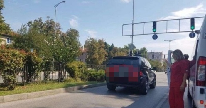 Снимка фейсбукПолицията в Пловдив проверява случай при който шофьор на