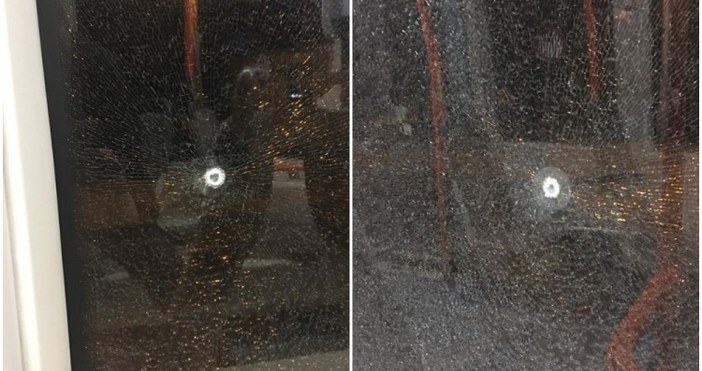 Снимки Забелязано в СофияНепознати са открили стрелба по трамвай в