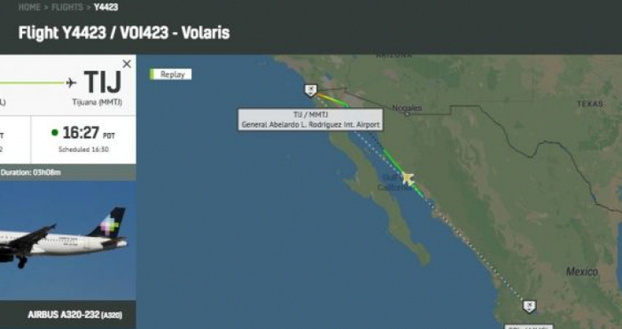 Пътниците на полет Y4423 на мексиканската авикомпания Volaris изживяха най кошмарния