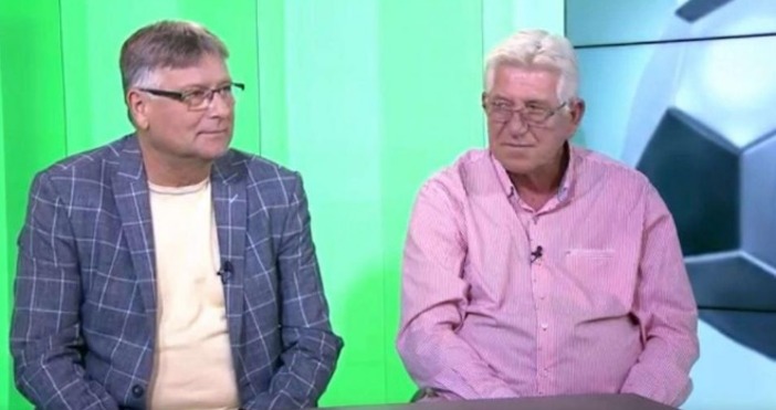 Легендарните вратари на ЦСКА и Левски Георги Велинов и Пламен