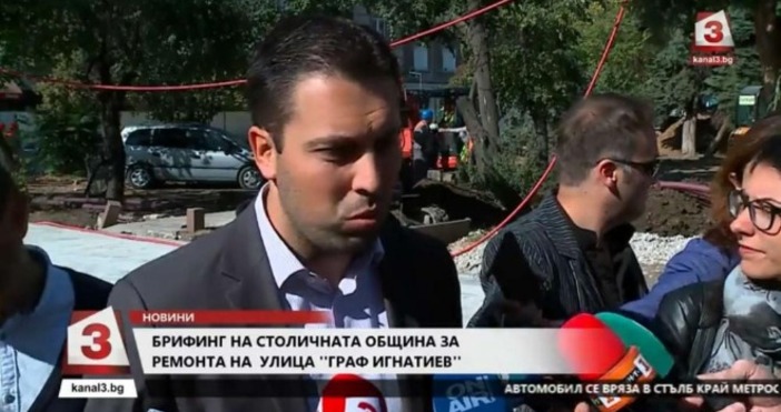 Предстоят още строителни дейности по ул Граф Игнатиев след извършването