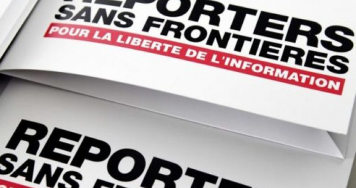 Международната организация за измерване на медийната свобода Репортери без граници