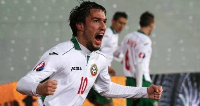 Капитанът на България Ивелин Попов поздрави отбора и феновете след обрата