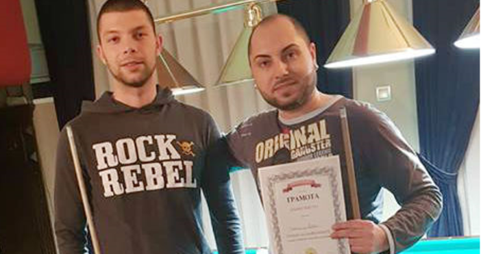 Йордан Янев спечели турнира на майсторите по свободен карамбол най силния