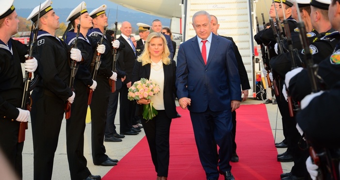 Министър–председателят на Израел Бенямин Нетаняху пристигна във Варна на работно