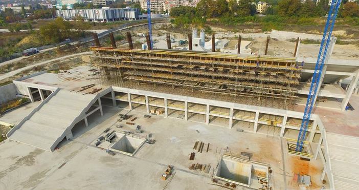 Снимки Морско око За строителството на стадион Варна досега са изразходвани