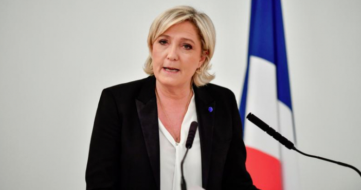 Лидерката на френската крайна десница Марин Льо Пен ще посети