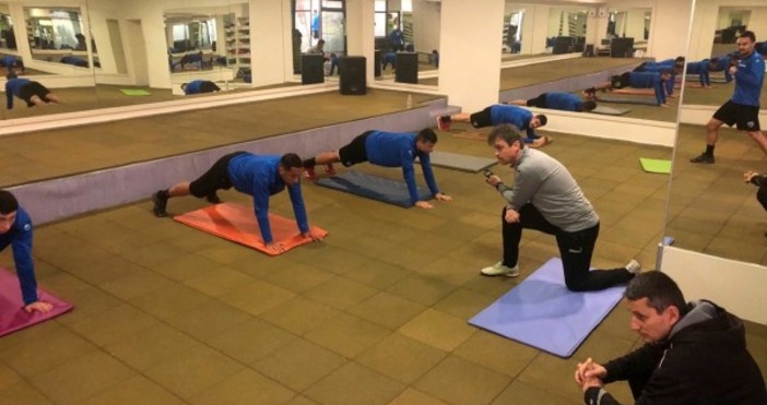 Възстановителна тренировка след спаригна с Черноморец Балчик имаха днес футболистите