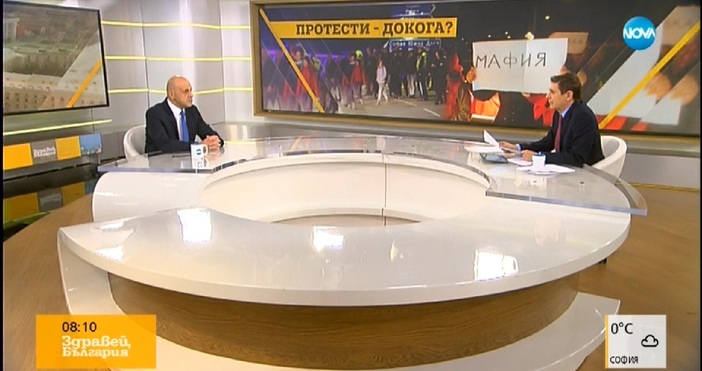 Вицепремиерът Томислав Дончев призна в ефира на Нова телевизия, че