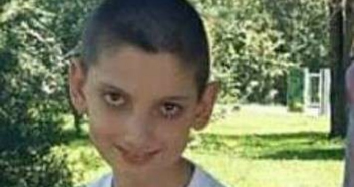 Снимка МВРИздирваното 12 годишно момче Даниел Ангелов Дехтеров от Стамболийски е