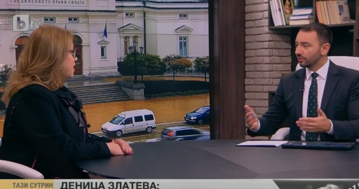 Зам председателят на БСП Деница Златева коментира в ефира битката между
