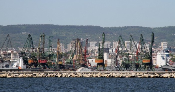 Снимка БулфотоРаботниците и служителите от Пристанище Варна Запад ще проведат протестен