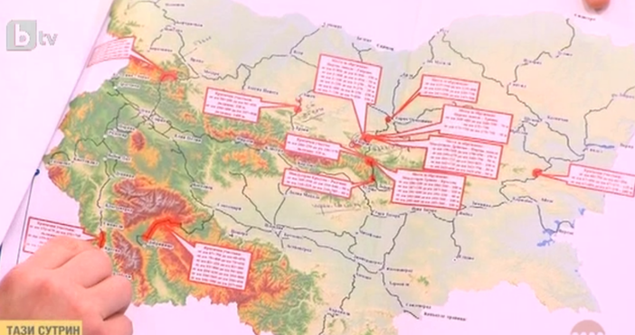 Кадри БТВВ България има 6000 км релсов път и карта
