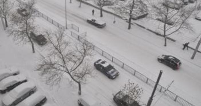 Снимка БулфотоАко Варна бъде затрупана от сняг синята зона може