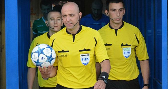 Най добрият ни съдия Станислав Тодоров ще ръководи утрешния мач