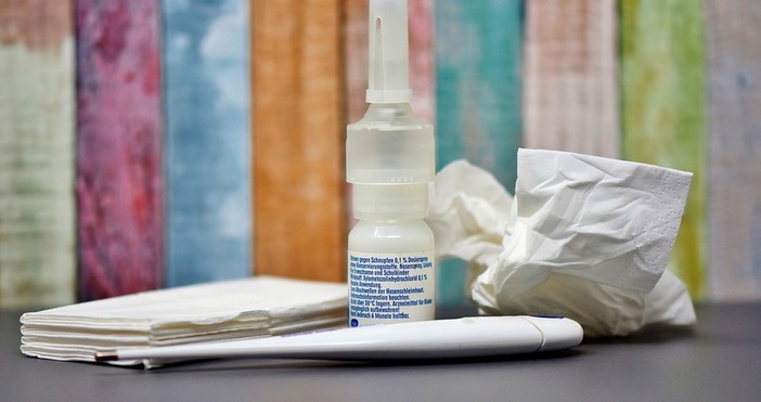 Нивото на интензивност на епидемичния процес на грип и остри