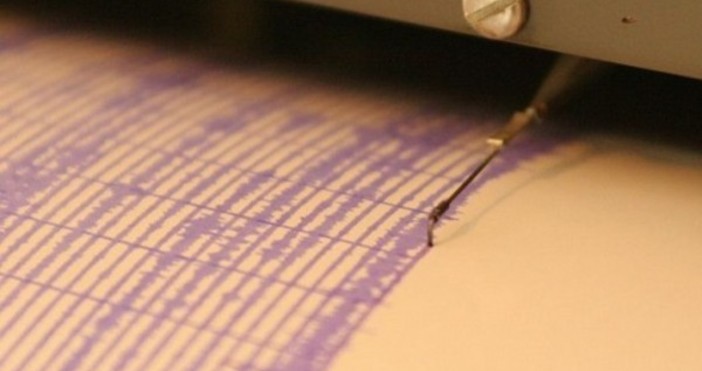 Земетресение с магнитуд 3.0 по скалата на Рихтер е регистрирано