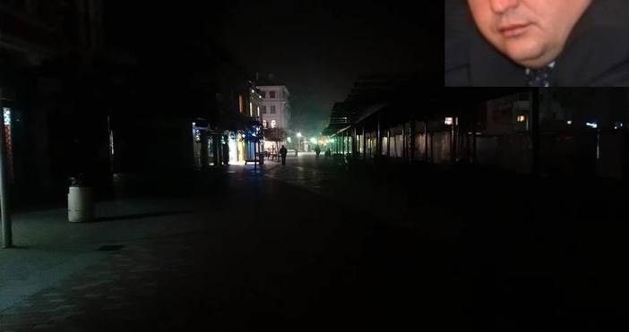 В мрак потъна Главната улица във Варна тази вечер сигнализират