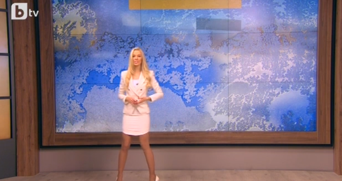 Кадър: БТВНатали Трифонова обяви, че днес температурите ще се повишат