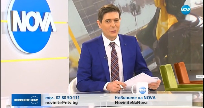 Виктор Николаев отново води сам сутрешния блок на Нова телевизия Колежката