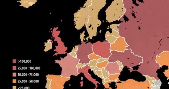 България е в първата четвъртина на Европа по смъртност, предизвикани