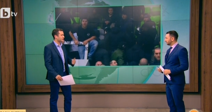 Кадър БТВВодещият на Тази сутрин Антон Хекимян изригна на връх