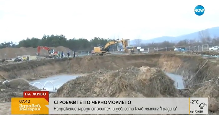 Строежът на къмпинг Градина край Созопол би напълно законен обявиха