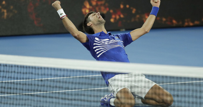 Новак Джокович е шампион на Australian Open за рекорден седми
