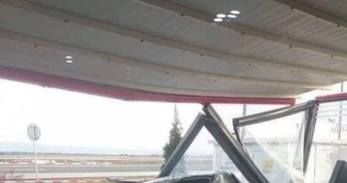 Зрелищна катастрофа е станала днес на АМ Тракия Автомобил Ауди