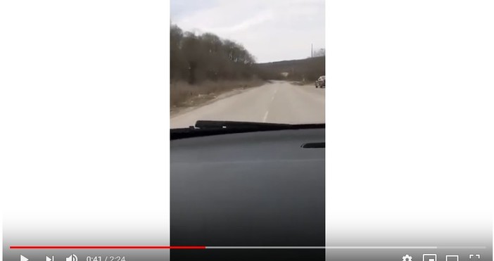 dunavmost.comЕдин български шофьор се качи в колата си и показа