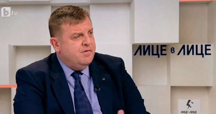 Кадър: БТВМинистърът на отбраната Красимир Каракачанов е гост в Лице