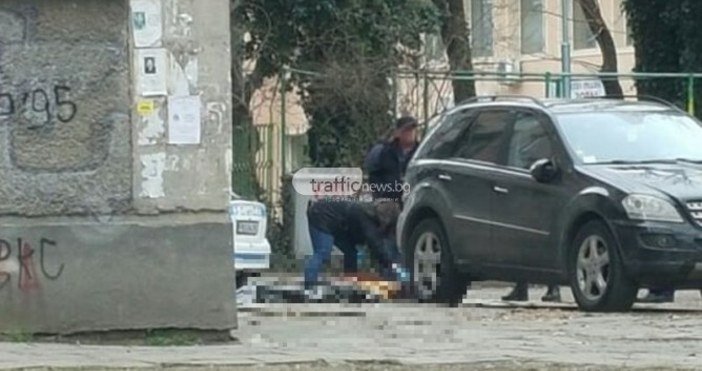 Снимка TrafficNews bgЖена е полетяла от блок в центъра на Пловдив научи