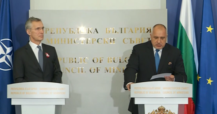 Кадър и видео Нова ТвСлед срещата между Бойко Борисов и генералният