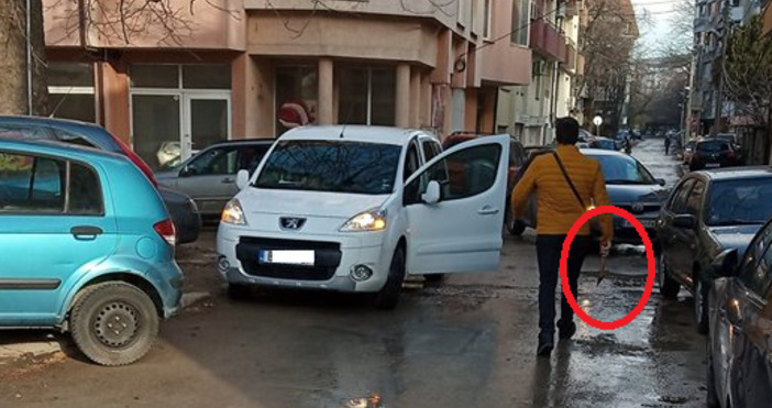 Мъж извади брадва след ситуация със спорно паркиране във Варна,