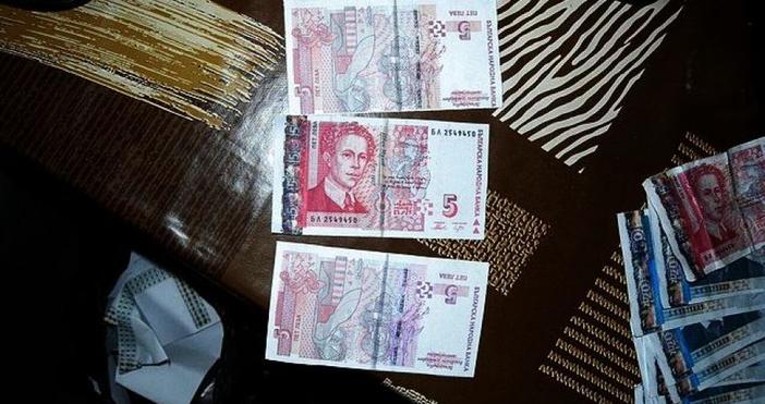 Фалшификатор на български банкноти е задържан след акция на полицията