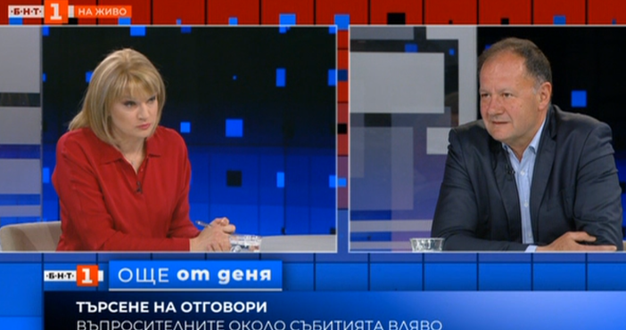 Кадър: БНТВ Още от деня по БНТ водещата Поли Златарева