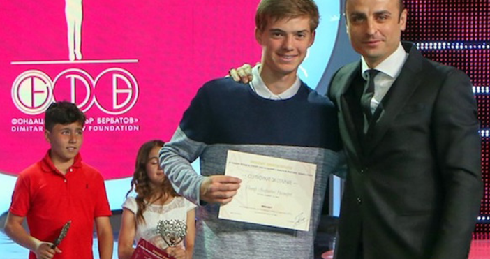 Трима големи тенис таланти бяха отличени от фондация Димитър Бербатов