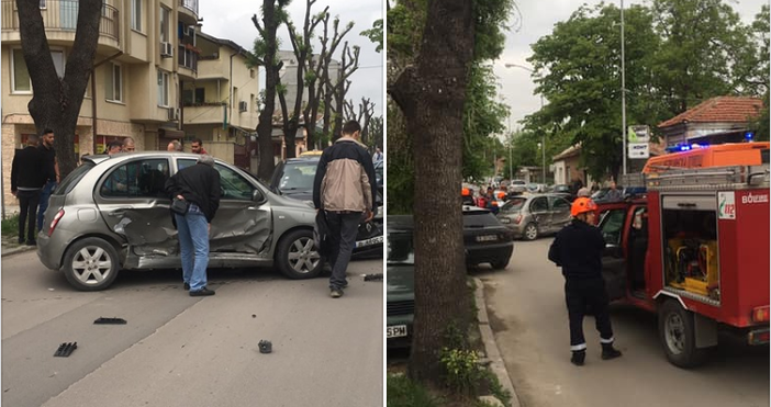 Снимка Виждам те КАТ – Варна Катастрофа на улица Кракра във