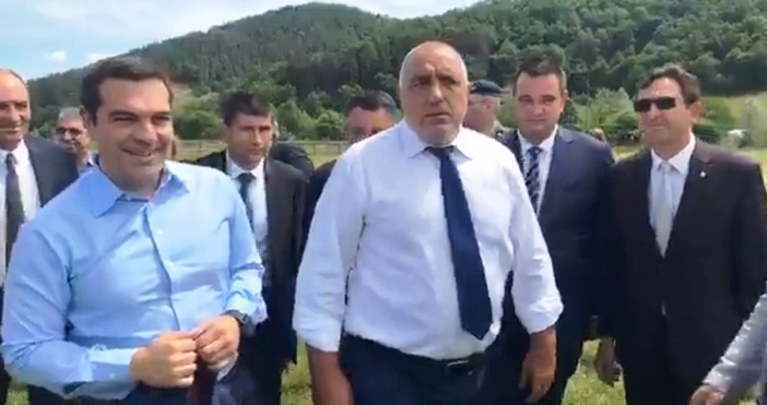 Министър председателят Бойко Борисов пусна любопитно видео от посрещането на гръцския