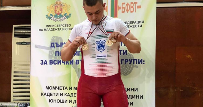 Щангистът на варненския Титан Стефчо Христов безапелационен шампион на България