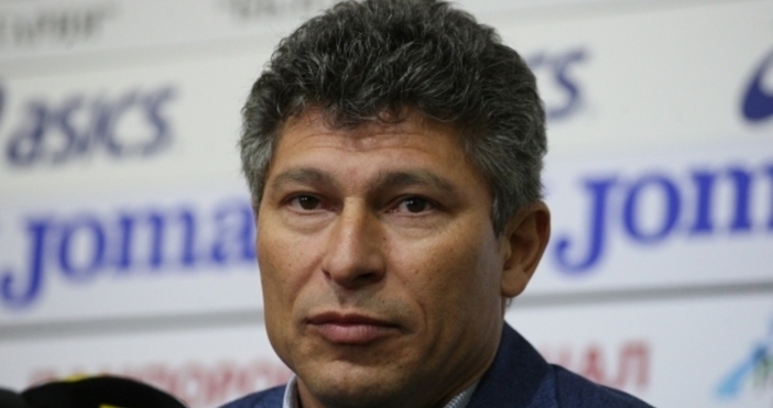 Новият селекционер на българския национален тим по футбол Красимир Балъков