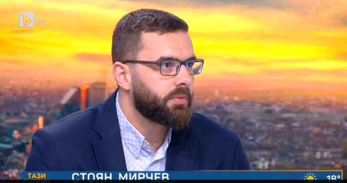 Кадър: БТВДепутатът от БСП Стоян Мирчев коментира в Тази сутрин