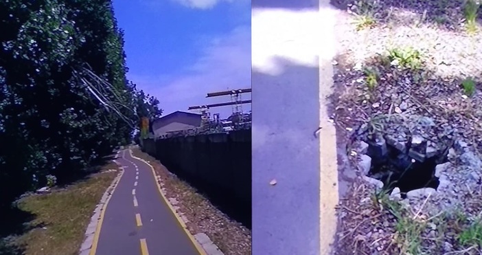 За опасни велоалеи в Бургас сигнализираха зрители на Нова телевизия рекламаНад