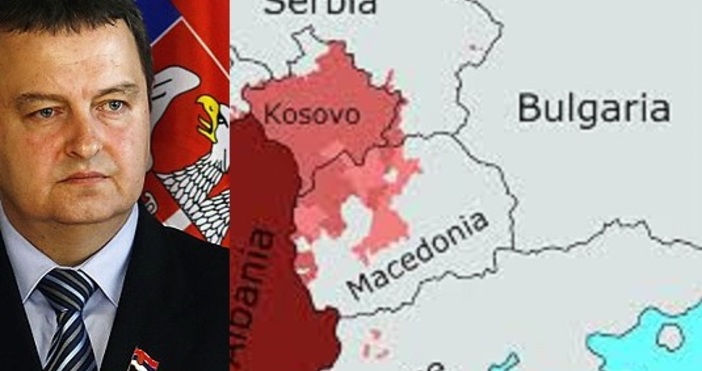 Сръбският външен министър Ивица Дачич заяви снощи че по негово