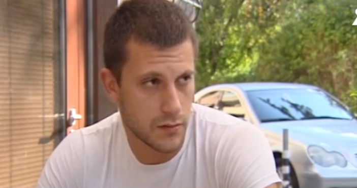 Кадър Bulgaria ON AIR24 годишният моторист който беше прострелян от полицаи снощи