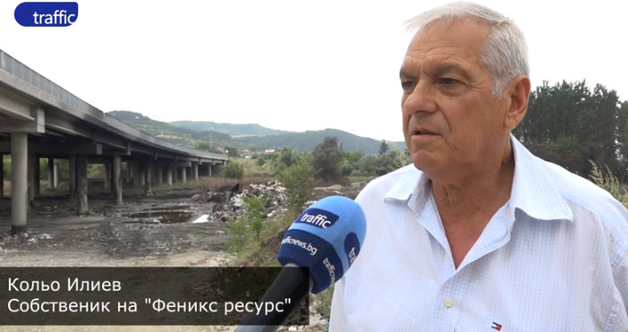 Собственикът на пламналия склад за отпадъци край Дупница Кольо Илиев
