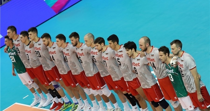 Снимка FIVB orgМъжкият национален отбор по волейбол на България който е