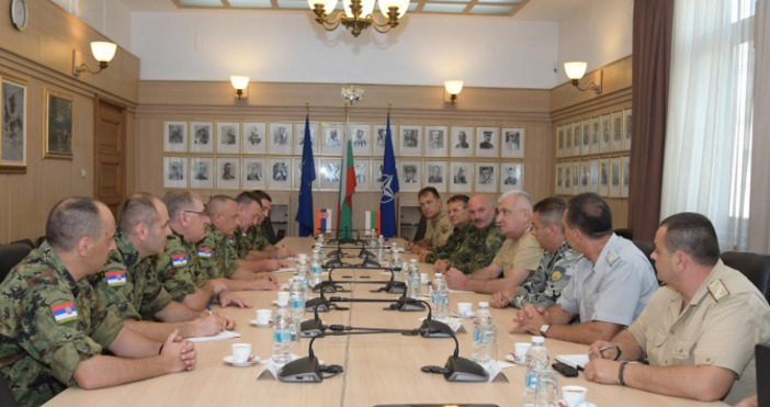 Началникът на отбраната генерал Андрей Боцев се срещна днес, 18