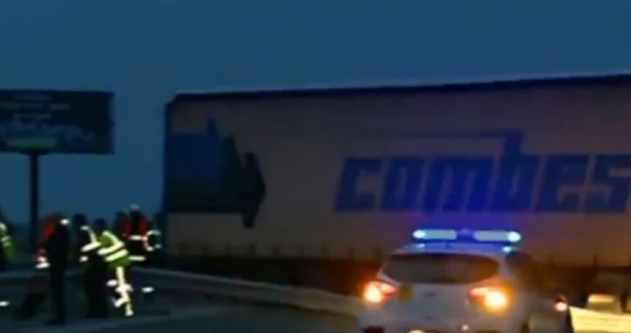 Кадър Нова тв58 годишен мъж е шофьорът на ТИР който загина